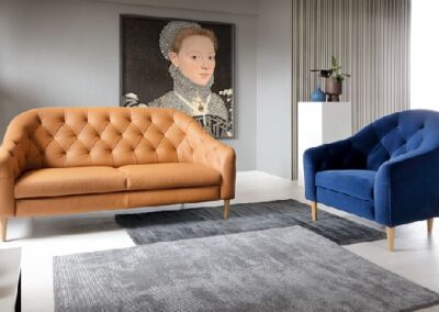 3 BYDGOSKIE MEBLE model 10 STYLO sofa fotel
