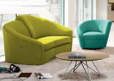 6 MEBLOMAK model 15 LIDO sofa fotel